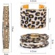 3 Pcs Leopard Leather Cuff Bracelets For Women Feather Boho Multilayer Wrap Tube Bangle Leopard Bracelet 3 Pcs Leopard Leather Cuff Bracelets For Women Feather Boho Multilayer Wrap Tube Bangle Leopard Bracelet